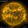 [Solar Dynamics Observatory (SDO) Atmospheric Imaging Assembly (AIA)          			  image at 171 Å]